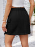 'Lilith' Buttoned Denim Skirt With Pockets - Celes Fashion